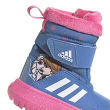 adidas x Disney Winterstiefel Winterplay I Frozen (Nylon, Futter, Schmutzfang, Klettverschluss) blau Kleinkinder